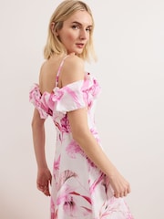 Phase Eight Pink Petite Esme Dress - Image 5 of 7