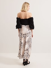 Phase Eight Black Animal Print Orla Skirt - Image 2 of 5