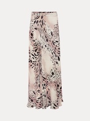 Phase Eight Black Animal Print Orla Skirt - Image 5 of 5