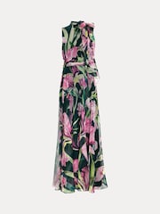 Phase Eight Green Lucinda Print Dress - Image 7 of 7
