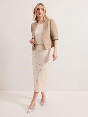 Phase Eight Natural Blackwell Jacket - Image 4 of 7
