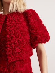 Phase Eight Red Angeline Jacket - Image 3 of 7