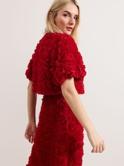 Phase Eight Red Angeline Jacket - Image 5 of 7