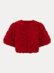 Phase Eight Red Angeline Jacket - Image 7 of 7