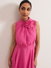 Phase Eight Pink Petite Lucinda Dress - Image 4 of 6