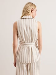 Phase Eight White Tabitha Waistcoat - Image 3 of 8