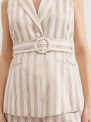 Phase Eight White Tabitha Waistcoat - Image 6 of 8