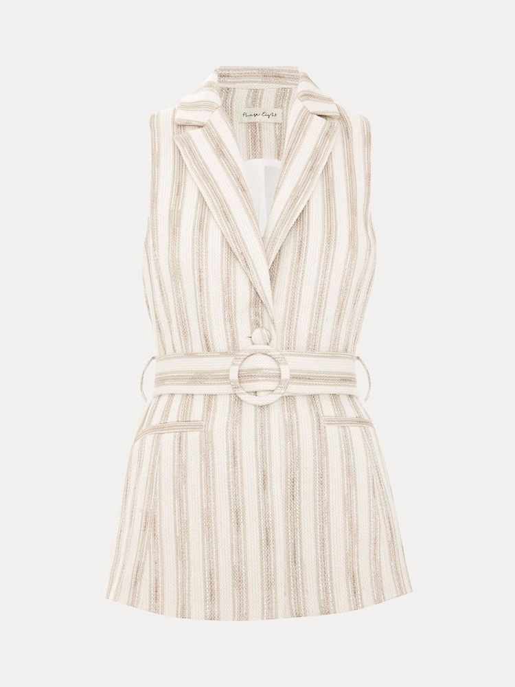Phase Eight White Tabitha Waistcoat - Image 8 of 8