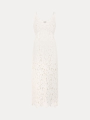 Phase Eight White Gracie Midi Dress - Image 7 of 7