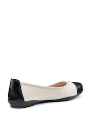 Hotter Cream Wide Fit Ivy Slip-On Shoes - Image 3 of 4