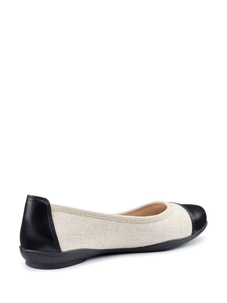 Hotter Cream Wide Fit Ivy Slip-On Shoes - Image 3 of 4