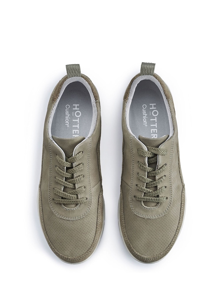 Hotter Green Regular Fit Gravity II Lace-Up Shoes - Image 4 of 4 Hotter Green Regular Fit Gravity II Lace-Up Shoes - Image 4 of 4