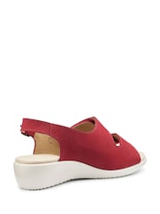 Hotter Red Extra Wide Fit Easy II Touch-Fastening Sandals - Image 3 of 5