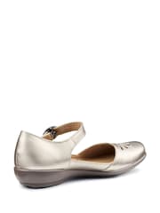 Hotter Gold Regular Fit Eloise Buckle Shoes - Image 3 of 4