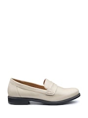 Hotter Natural Wide Fit Dorset Slip-On Shoes - Image 1 of 4