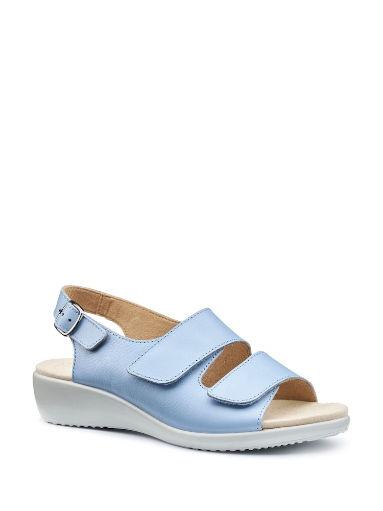 Hotter Blue Regular Fit Easy II Touch-Fastening Sandals - Image 2 of 4
