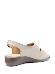 Hotter Natural Extra Wide Fit Easy II Touch Fastening Sandals - Image 3 of 5