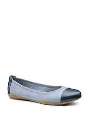 Hotter Blue Wide Fit Ivy Slip-On Shoes - Image 2 of 4