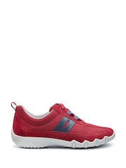 Hotter Red Wide Fit Leanne II Lace-Up Shoes - Image 1 of 4