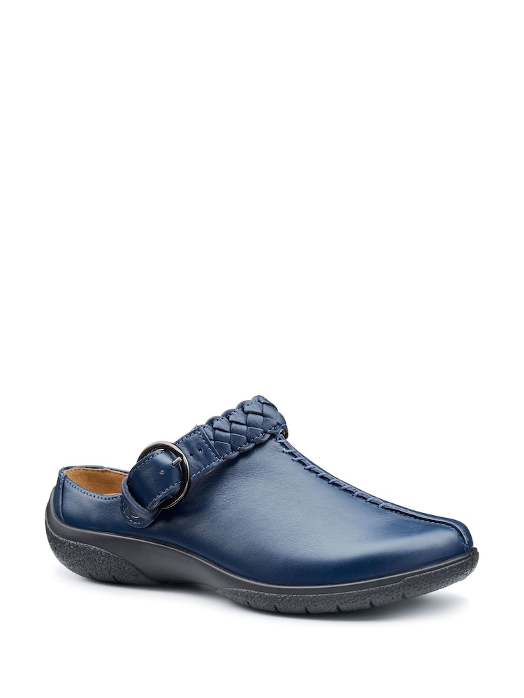 Hotter Blue Regular Fit Magical Slip On Buckle Shoes - Image 2 of 4