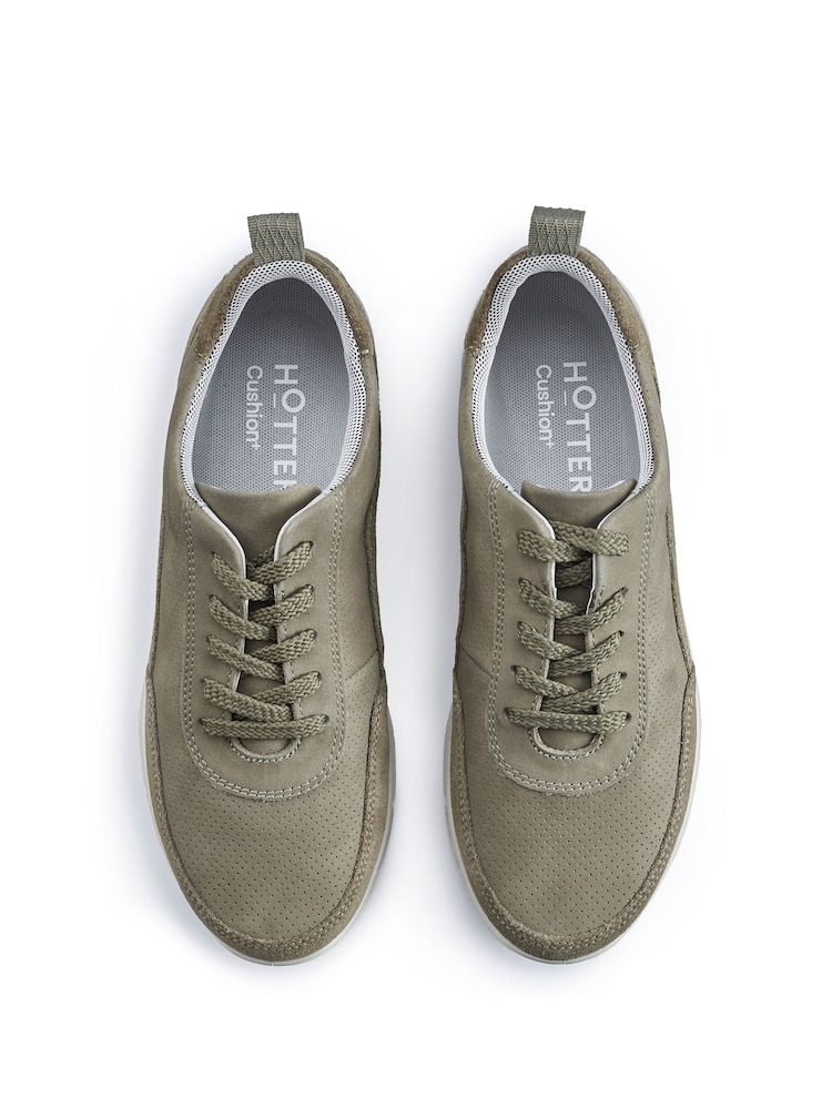 Hotter Green Wide Fit Gravity II Lace-Up Shoes - Image 4 of 4