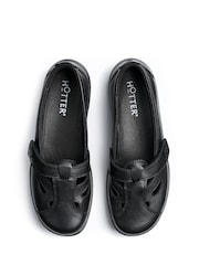 Hotter Black Wide Fit Nirvana Slip-On Shoes - Image 4 of 4