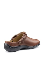Hotter Brown Regular Fit Magical Slip-On Buckle Shoes - Image 3 of 4