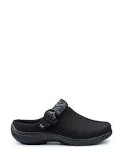 Hotter Black Wide Fit Magical Slip-On/Buckle Shoes - Image 1 of 4