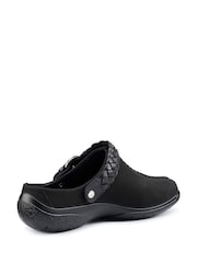 Hotter Black Wide Fit Magical Slip-On/Buckle Shoes - Image 3 of 4