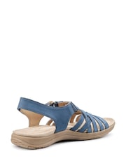 Hotter Blue Regular Fit Maple Touch-Fastening Sandals - Image 3 of 6
