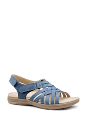 Hotter Blue Regular Fit Maple Touch-Fastening Sandals - Image 6 of 6