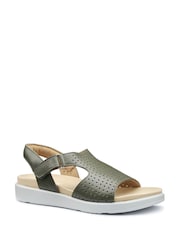 Hotter Green Regular Fit Marbella Touch Fastening Sandals - Image 2 of 4