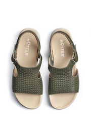 Hotter Green Regular Fit Marbella Touch Fastening Sandals - Image 4 of 4