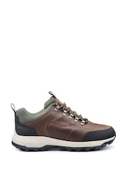 Hotter Brown Regular Fit Mission WP II Lace-Up Shoes - Image 1 of 4