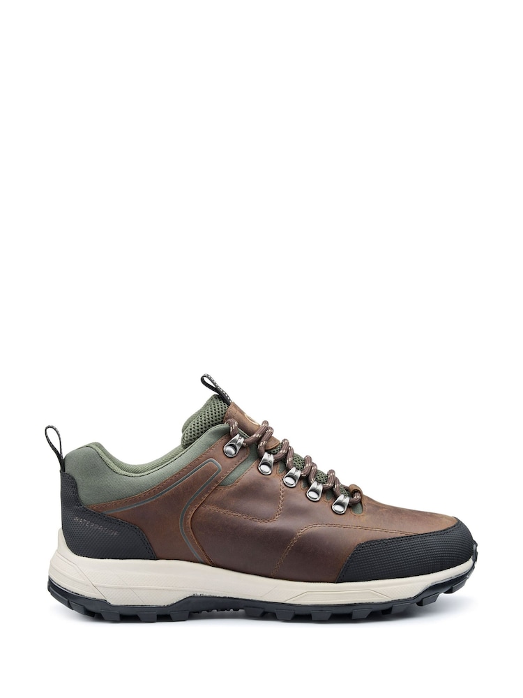 Hotter Brown Regular Fit Mission WP II Lace-Up Shoes - Image 1 of 4