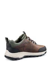 Hotter Brown Regular Fit Mission WP II Lace-Up Shoes - Image 3 of 4