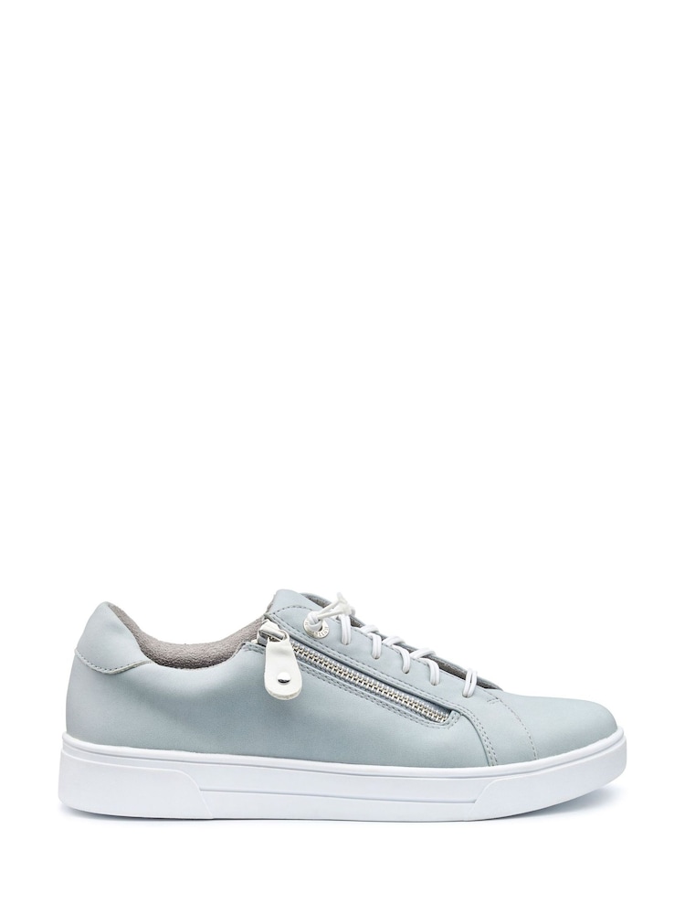Hotter Green Wide Fit Leonie Lace-Up Shoes - Image 1 of 4