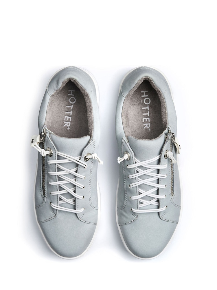 Hotter Green Wide Fit Leonie Lace-Up Shoes - Image 4 of 4