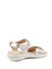 Hotter Gold Regular Fit Leah II Touch Fastening Sandals - Image 2 of 4