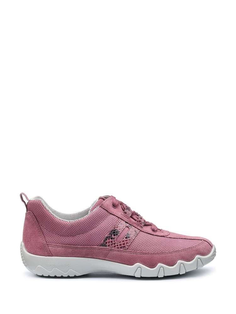 Hotter Pink Wide Fit Leanne II Lace-Up Shoes - Image 1 of 4