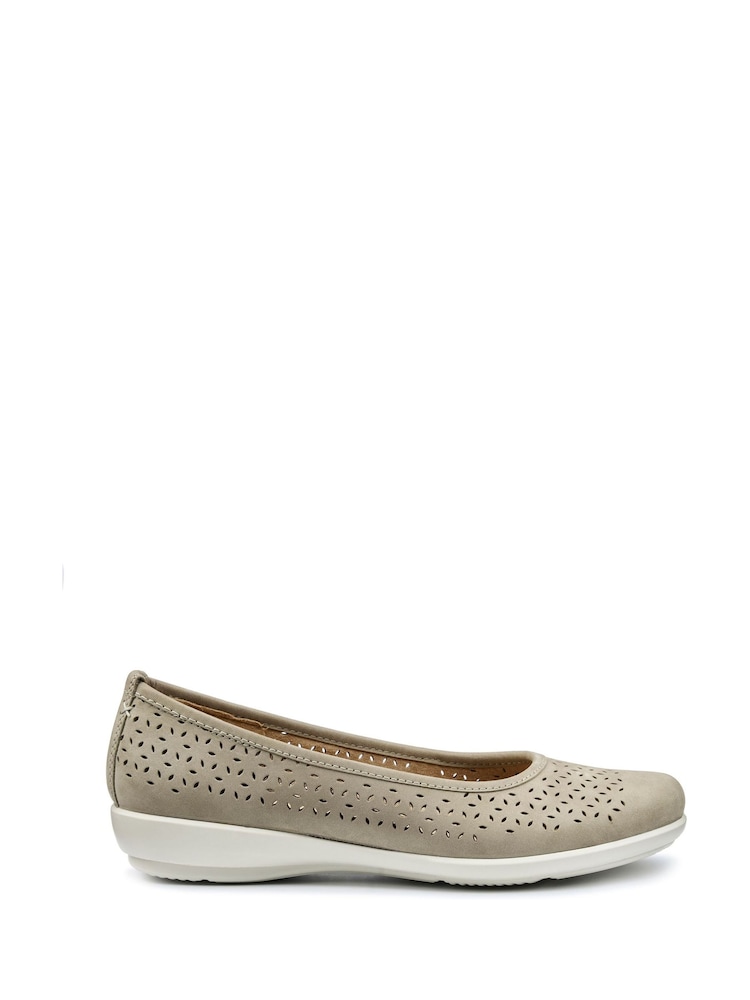 Hotter Green Wide Fit Livvy II Slip-On Shoes - Image 1 of 4
