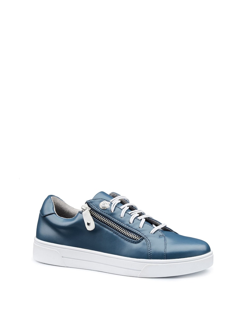 Hotter Blue Regular Fit Leonie Lace-Up Shoes - Image 2 of 4
