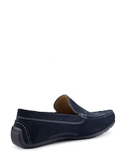 Hotter Blue Regular Fit Nathan Slip-On Shoes - Image 3 of 4