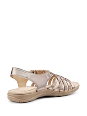 Hotter Red Wide Fit Maple Touch-Fastening Sandals - Image 2 of 4