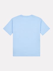 Синий - Футболка New Balance Kids Jersey с маленьким логотипом, 100% хлопок - Image 2 of 3