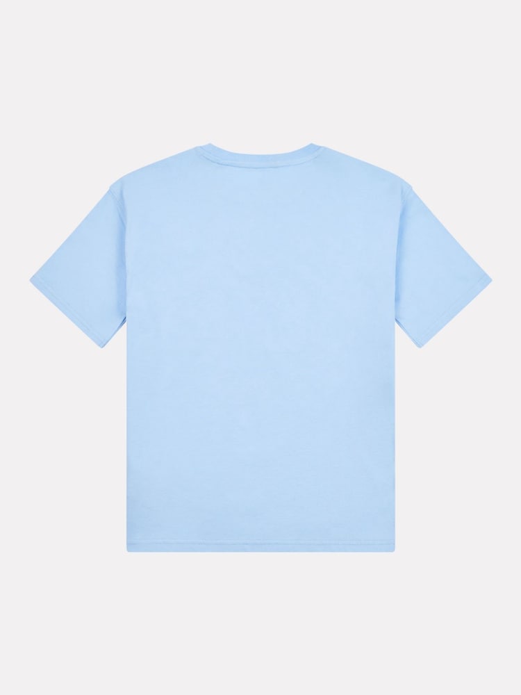Синий - Футболка New Balance Kids Jersey с маленьким логотипом, 100% хлопок - Image 2 of 3