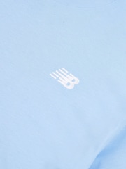 Синий - Футболка New Balance Kids Jersey с маленьким логотипом, 100% хлопок - Image 3 of 3