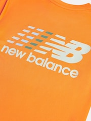New Balance Orange Kids Athletics T-Shirt - Image 10 of 10