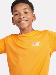 New Balance Orange Kids Athletics T-Shirt - Image 4 of 10