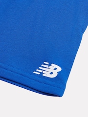 Серый - New Balance Kids Jersey Ringer T-Shirt & Shorts Set - Image 5 of 5